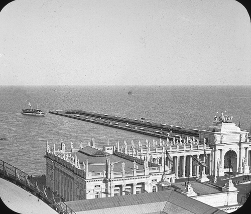 Chicago World's Columbian Exposition in 1893 Peristyle Chicago World's Columbian Exposition in 1893 Peristyle