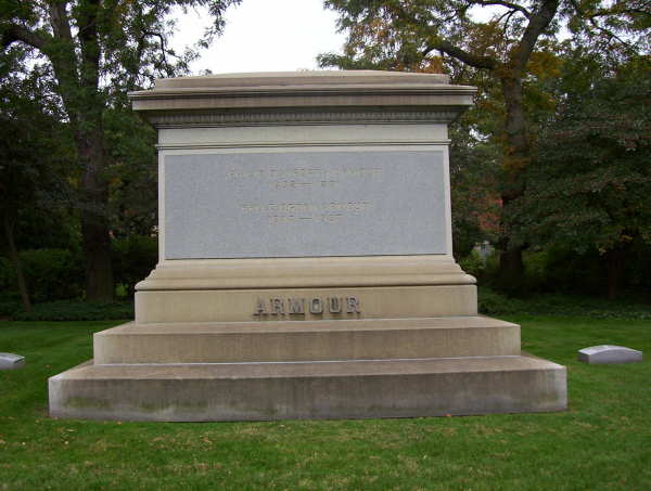 Philip Armour grave site Philip Armour grave site