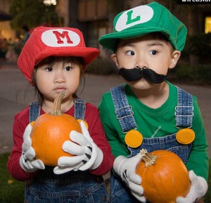 Halloween costume mario bros