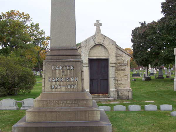Carter Harrison Grave marker Carter Harrison Grave marker