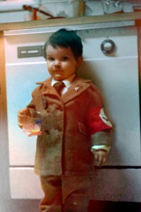 Halloween costume little hitler